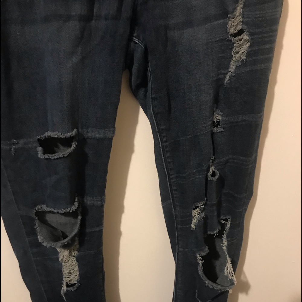 Simply Be Chloe Extreme Distressed Jeans